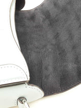 Coach Georgie Saddle Bag In Baby Blue Puffy-quilted Leather Fw1225sxdu