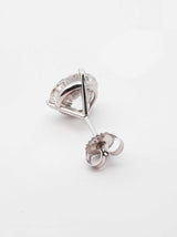 11.2 Cttw Lab Grown Diamond 14k White Gold Stud Earrings Fw1024wixzdu