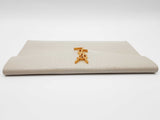 Yves Saint Laurent Uptown Pouch White Croc Embossed Leather Clutch Do0726oxzde