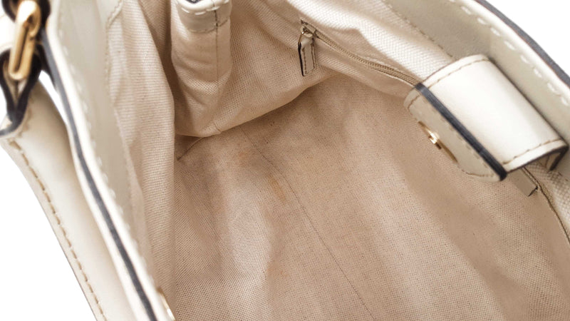 Gucci Sukey Medium Tote Bag In Mystic White Guccissima Leather Fw1125lrxdu