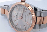 Rolex Datejust 41mm Sundust Dial Stainless & Everose Gold Watch Eb0426lxxxzde