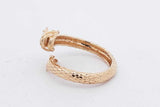 18k Yellow Gold Dragon Wrap Ring 3.6 Grams Size 8.5 Eb0826wcrsa