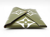 Louis Vuitton Large Kirigami Pochette In Khaki Green Monogram Giant Coated Canvas Fw0726olxdu