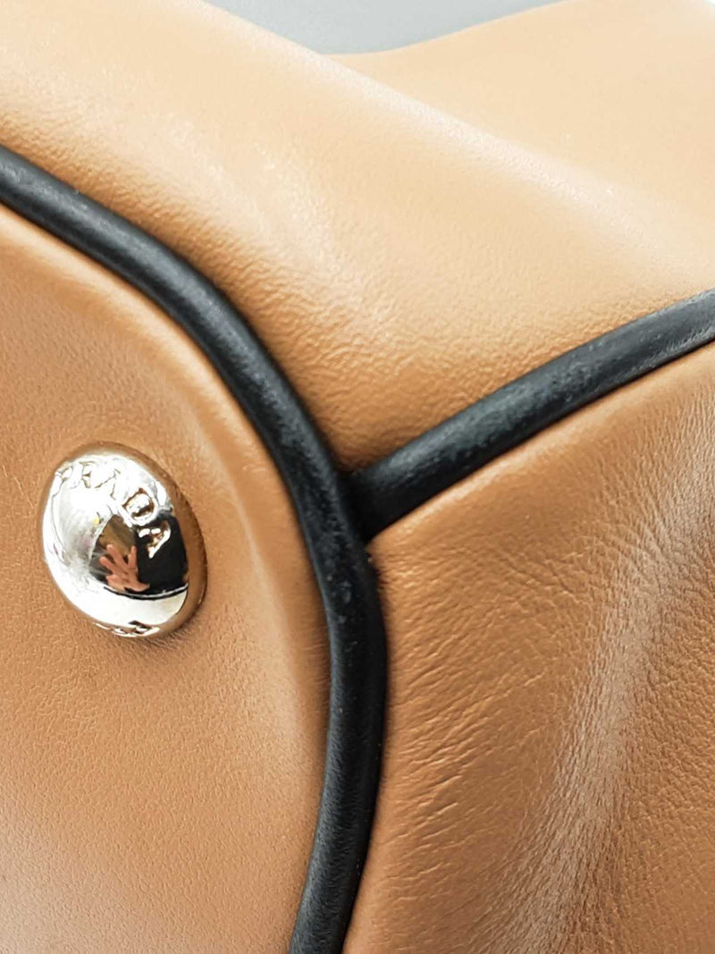 Prada Baiadera Frame Satchel Bag In Multicolor Striped Leather Fw0725wxzdu