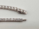 3.55 Cttw Lab Grown Diamonds 14k Wg 6.1g Tennis Bracelet 7 In Do0726lwxzde