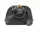 Louis Vuitton Alma Bb Bag In Black Monogram Empreinte Leather Fw0526rzxdu