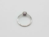 0.51 Dwt Diamond 1.6 Grams White Gold 14k Size 6.5 Jg1025ermia