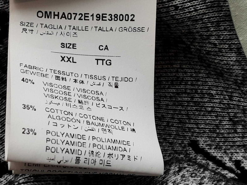 Off White Oversized Black White Arrow Knitwear Hood Sweater Size Xxl Do1025prxde