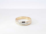 0.25 Cttw Diamond & 14k Yellow Gold Wedding Band 4.7 Grams Size 10 Fw0926wrzdu