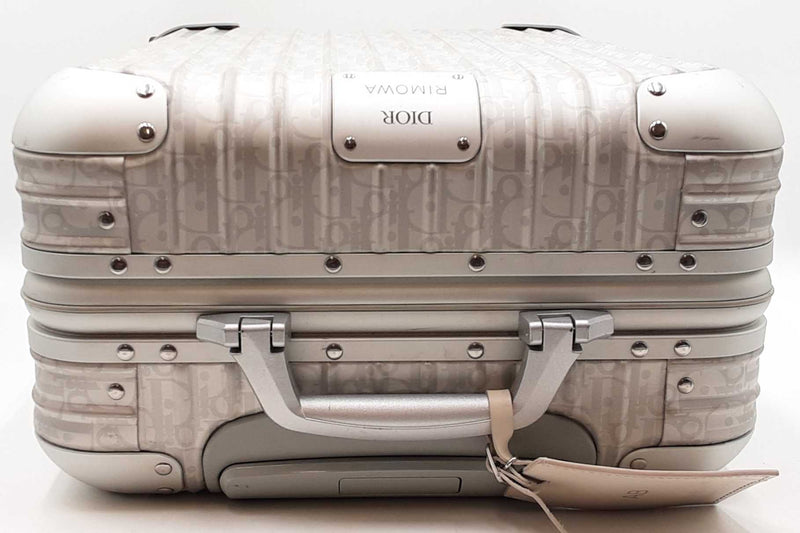 Dior X Rimowa Carry On Dior Oblique Monogram Suitcase Sd0825lzxzdu