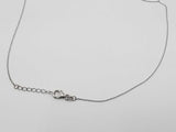 5.7 Dwt Lab Diamond Pendant Chain Sterling Sliver Mk1225rzmia