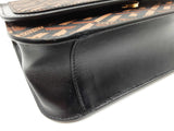 Versace Virtus V Shoulder Bag In La Greca Coated Canvas Fw0726owxdu