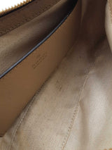Gucci Small Ophidia Bag In Beige & White Gg Supreme Coated Canvas Fw0626rrxdu