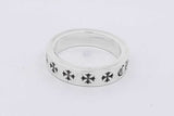 Chrome Hearts Spacer Forever Ring Sterling Silver 13.2g Size 12.75 Eb0326oxzsa