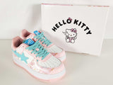 Hello Kitty X Bape Sta Sneakers Size 6 Sd0826lzxde