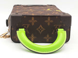 Louis Vuitton Verticle Box Trunk X Virgil Brown Handbag Aa1225ozxzsa