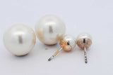 Christian Dior Faux Pearl Stud Earrings 8.4 Grams Eb0825lordu