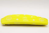 Mcm Neon Yellow Visetos Belt Bag Eb0926crde