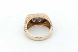 0.82cttw Diamond Ring In 18k Yellow Gold 6.8 Grams Size 4.75 Eb0826irxsa