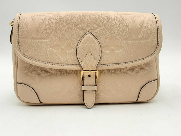 Louis Vuitton Diane Monogram Empreinte White Handbag Aa0525lprzsa