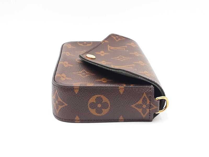 Louis Vuitton Monogram Felicie Strap & Go Crossbody Bag Fw0325crxdu