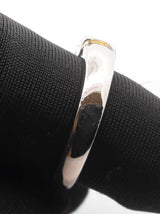 4.15 Cttw Yellow Sapphire & Diamond Half-eternity Platinum Ring With Cert 9.7 Grams Size 7.5 Fw1125owzxdu