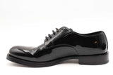 Dolce & Gabbana Derby Black Patent Leather Shoes Size 9 Eb0126lxzsa