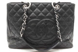 Chanel Quilted Caviar Shopping Tote Bag Eb0726lrxzdu