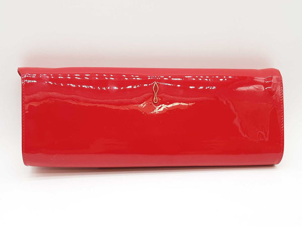 Christian Louboutin So Kate Baguette Red Clutch Sd0725ozxde