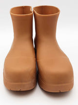 Bottega Veneta Puddle Rubber Ankle Boots Size 40 Eb0426lxzsa