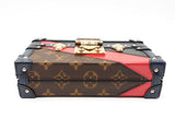 Louis Vuitton Monogram Malletage Print Petite Malle Bag Sd0926llzxdu