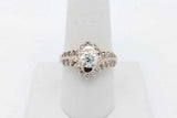 1.35cttw Diamond Ring In 14k Yellow Gold 5.1 Grams Size 8 Eb0926wrxsa