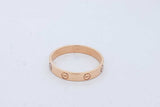 Cartier 18k Yellow Gold Love Ring 3.8 Grams Size 61 Eb0826rxzde