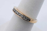 0.44cttw Diamond Ring In 10k Yellow Gold 2 Grams Size 7 Eb0126lordu