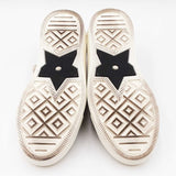 Christian Dior Walk'n Dior Blue Embroidered Cotton Size 35 Sneakers Sd0625lpzdu