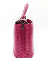 Louis Vuitton Cappucine Fuchsia Crocodile Leather Top Handle Bag Eb0626rxxzde