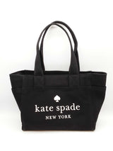 Kate Spade New York Jett Black Canvas Tote Bag Sd1125wrde