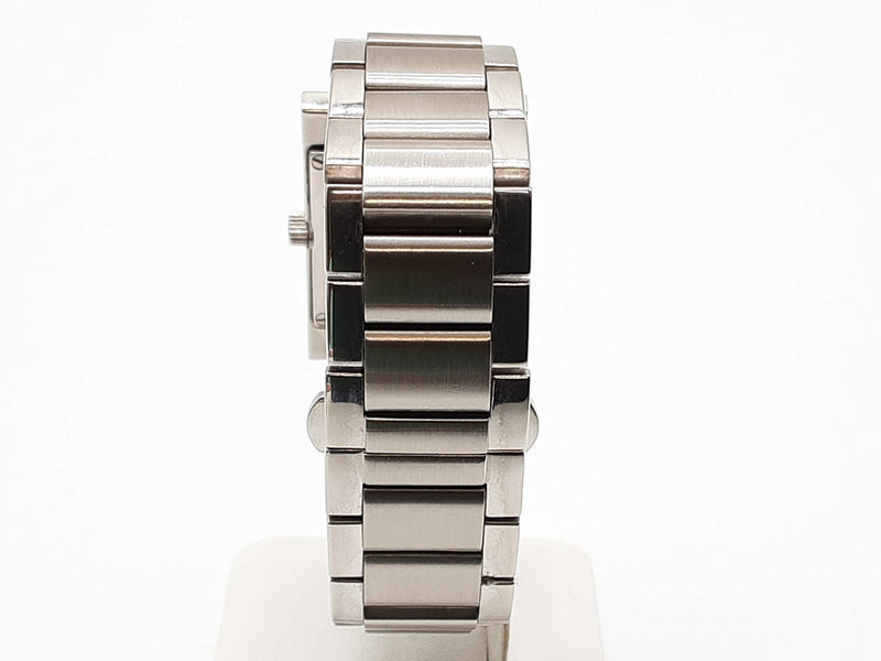 Gucci 7700l 28mm Black Dial Stainless Steel Quartz Watch Do0525wxzde