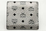 Mcm Silver Metallic Bifold Wallet Eb0425rxsa