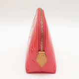 Louis Vuitton Monogram Vernis Pochette Red Cosmetic Pouch Sd0825wrzde