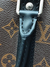 Louis Vuitton Porte-documents Voyage Briefcase In Monogram Macassar Coated Canvas & Leather Fw0726irxdu
