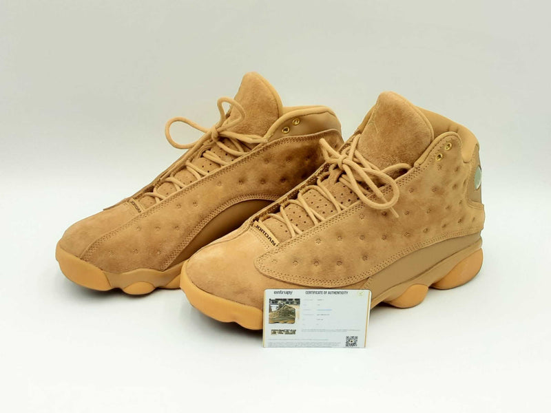 Nike Air Jordan 13 Retro Suede Sneakers In Wheat Size Us 10.5 Fw1124wxzdu