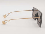 Gucci Gg0431s Gold Sunglasses With Case Aa0726orzsa