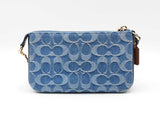 Coach Nolita 19 Handbag In Signature Indigo Denim Jacquard Fw0726ordu