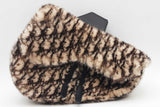 Christian Dior Oblique Mink Fur Saddle Bag Eb1225wxxzde