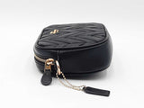 Coach Convertible Crossbody Belt Bag In Quilted Black Leather Fw0926lrdu