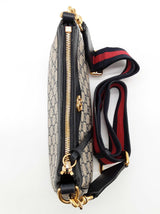 Gucci 735132 Ophidia Blue Gg Supreme Small Crossbody Bag Do0326secde