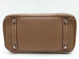 Hermes Birkin 30 Etoupe Gray Togo Palladium Handbag Do0725lprxzde