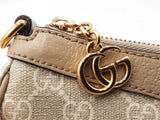 Gucci Small Ophidia Bag In Beige & White Gg Supreme Coated Canvas Fw0626rrxdu