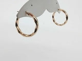 14k Yellow Gold 3.4 Grams Bangle Earrings Mk0226kczmia
